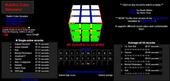 løse rubiks terning