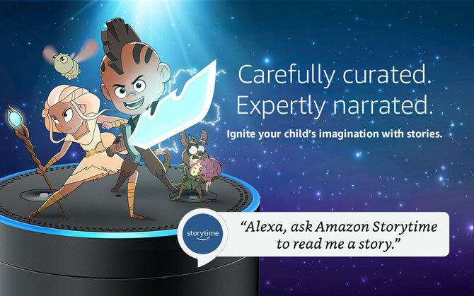 amazon alexa færdighedskommandoer til børn