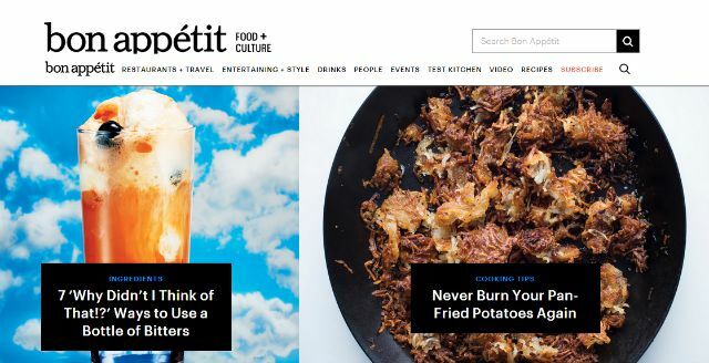 bonappetit site