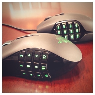 Razer Naga, Logitech G600 MMO Gaming Mus Review og Giveaway razer naga logitech g600 gaming musevurdering