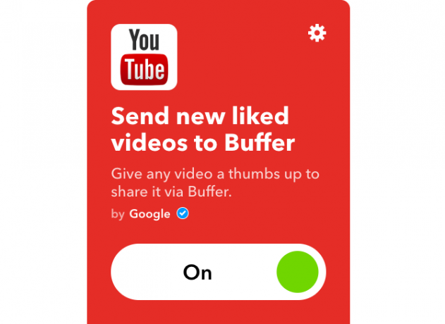 youtube ifttt kunne lide videoer til at buffe