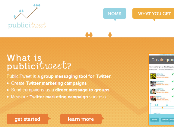 twitter annonce marketing software