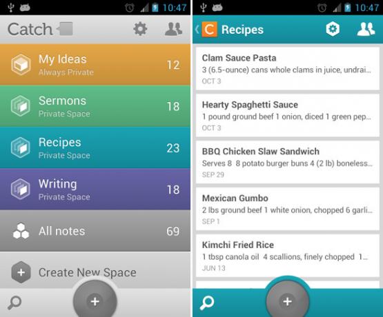 bærbare notater, der tager apps
