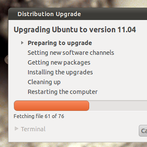 opdater ubuntu-installationen