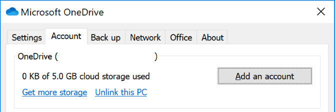 OneDrive kapacitet