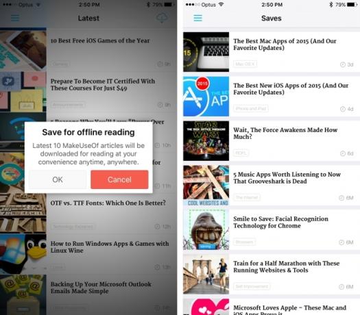 Download den nye MakeUseOf-app til din iPhone-brug af opdateret app 2a