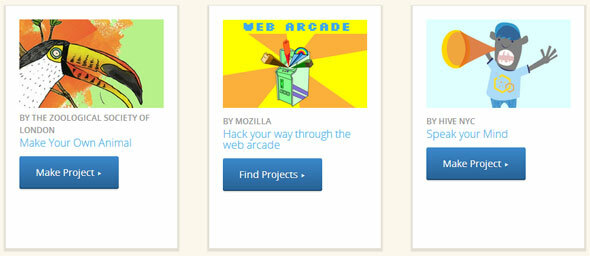 Hvis du aldrig har lært at kode, kan du prøve Mozilla Webmaker til læring og sjov webmaker04