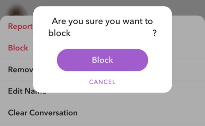 Hvad sker der, når du blokerer for nogen på Snapchat?
