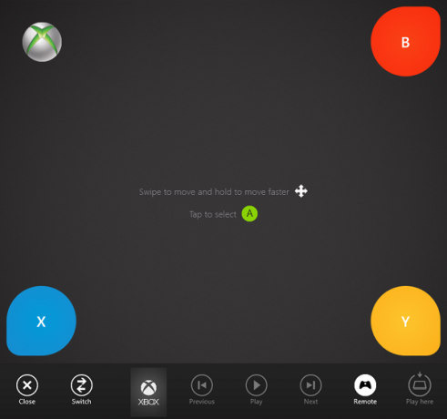 SmartGlass-fjernbetjening