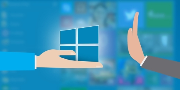 opgradering af Windows 10 annullering