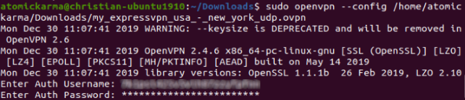 Sådan installeres en VPN-klient på Ubuntu Linux vpnp linux vpn openvpn-opsætning