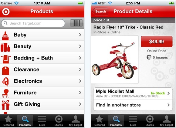De 10 bedste shopping-applikationer til iOS-enheder 8 shopping-mål