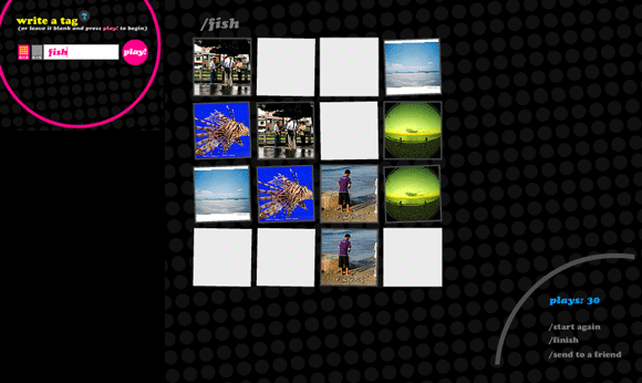 10 gratis og sjove online billedspil baseret på Flickr-memry
