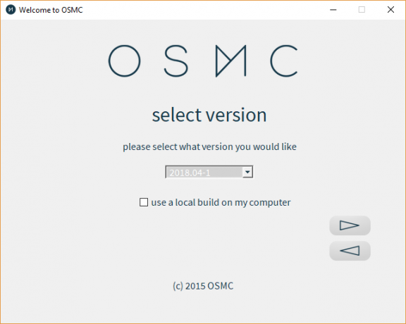 Installer OSMC til Raspberry Pi 3