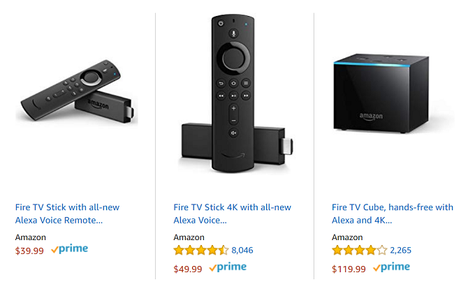 sammenligning af amazon brand-tv-enheder