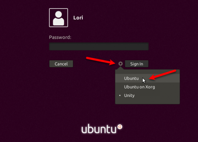 Skift desktopmiljøet i Ubuntu 17.10
