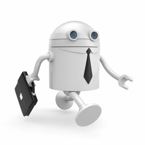 Andmade andel forbedrer den måde, du deler & giver dig flere muligheder for deling [Android 2.1+] Shutterstock Robot Businessman