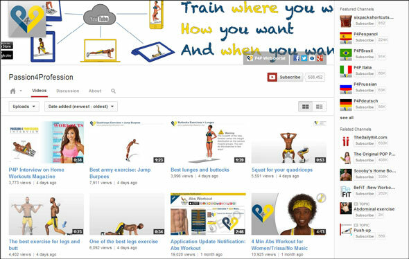 top youtube træningskanaler